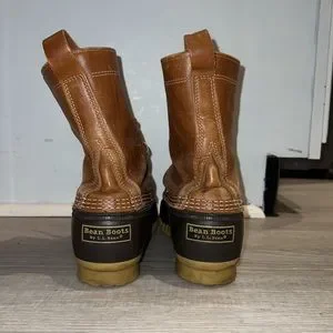 Men’s LL Bean Size 10 Medium 8” Boot Unlined (HM) L.L. Bean Vintage L.L.Bean 10” Unlined Bean Boots ?? | Grailed main image 4